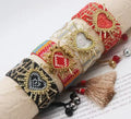 pulseras tejidas HEART