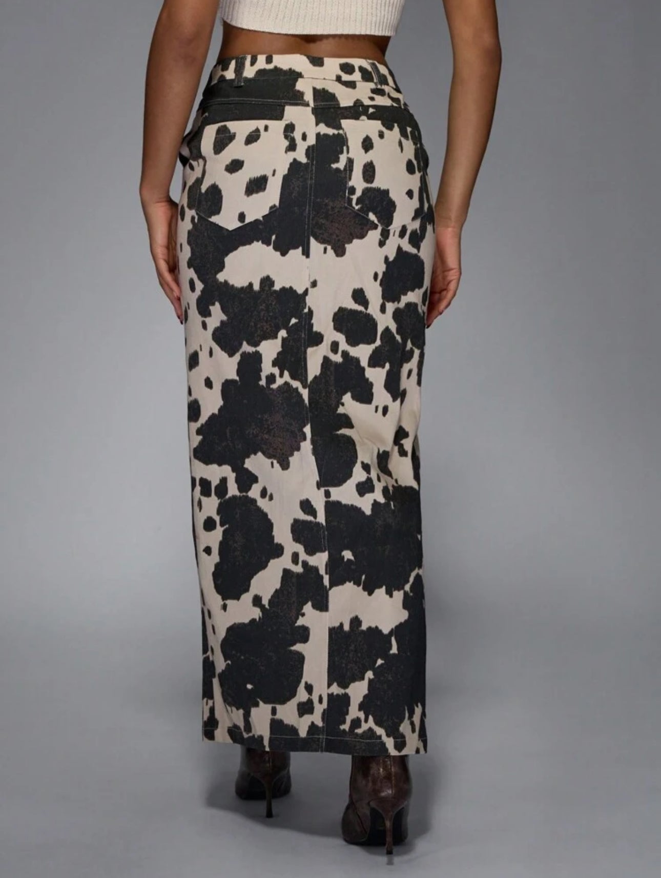 Falda larga COW