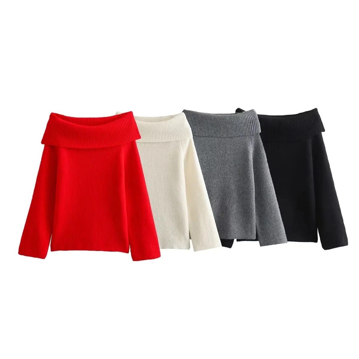 Sweater hombros caídos