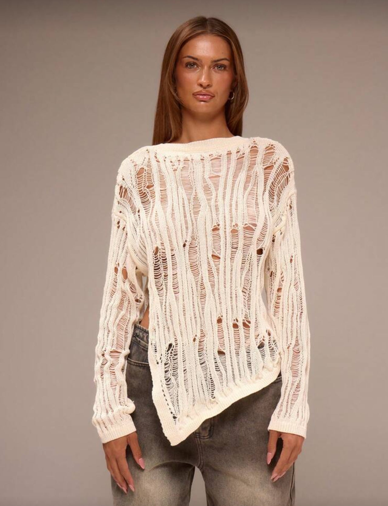 Sweater tejido balizas