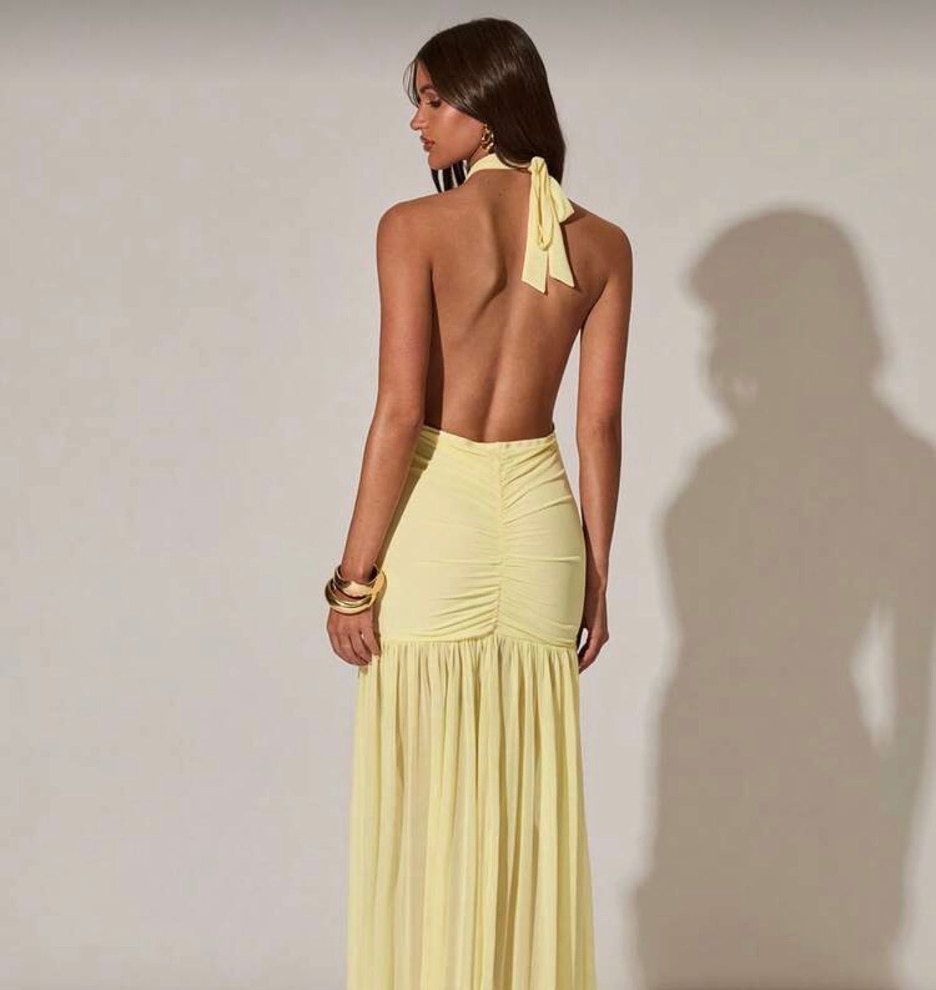 Vestido giallo
