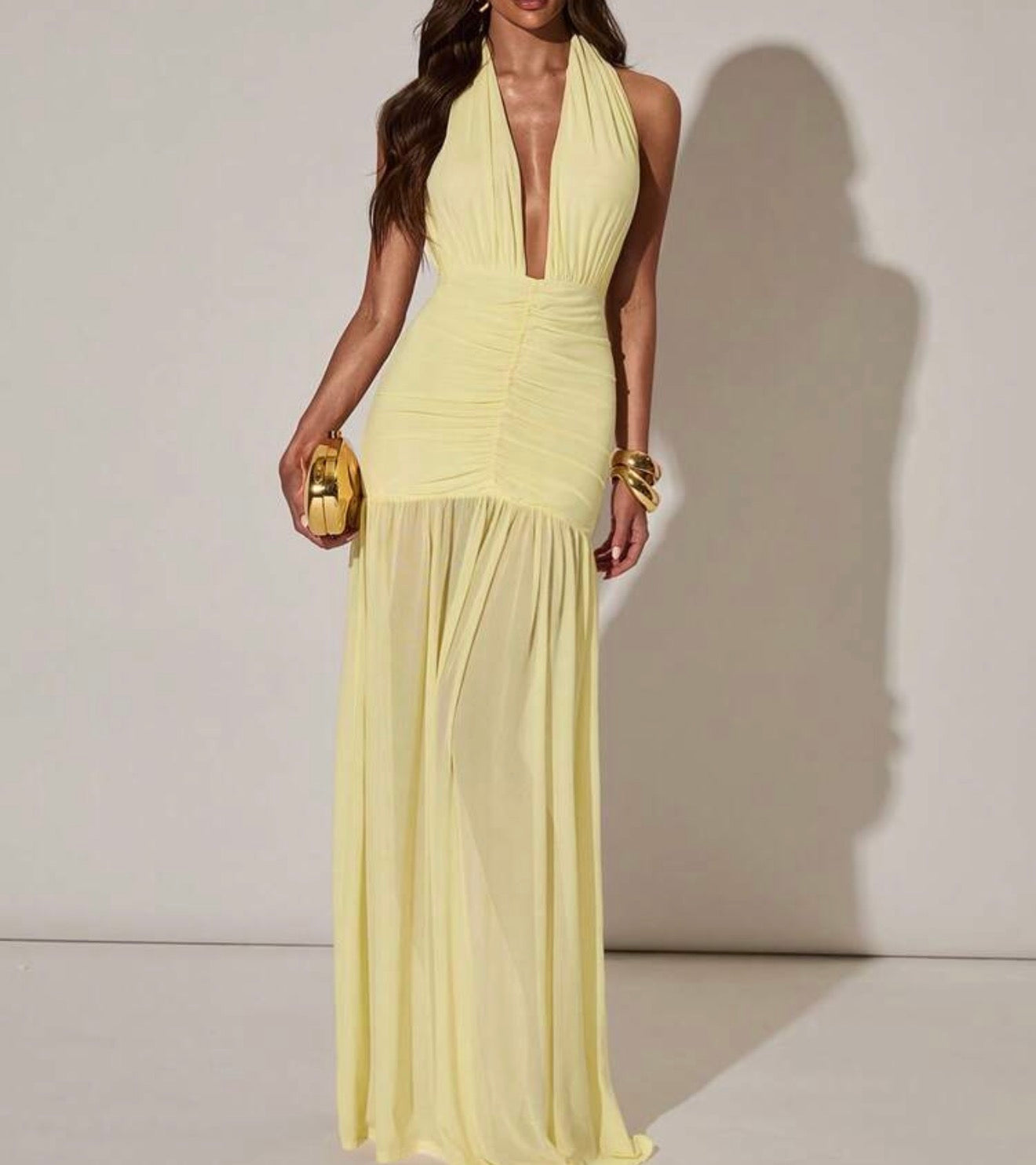 Vestido giallo