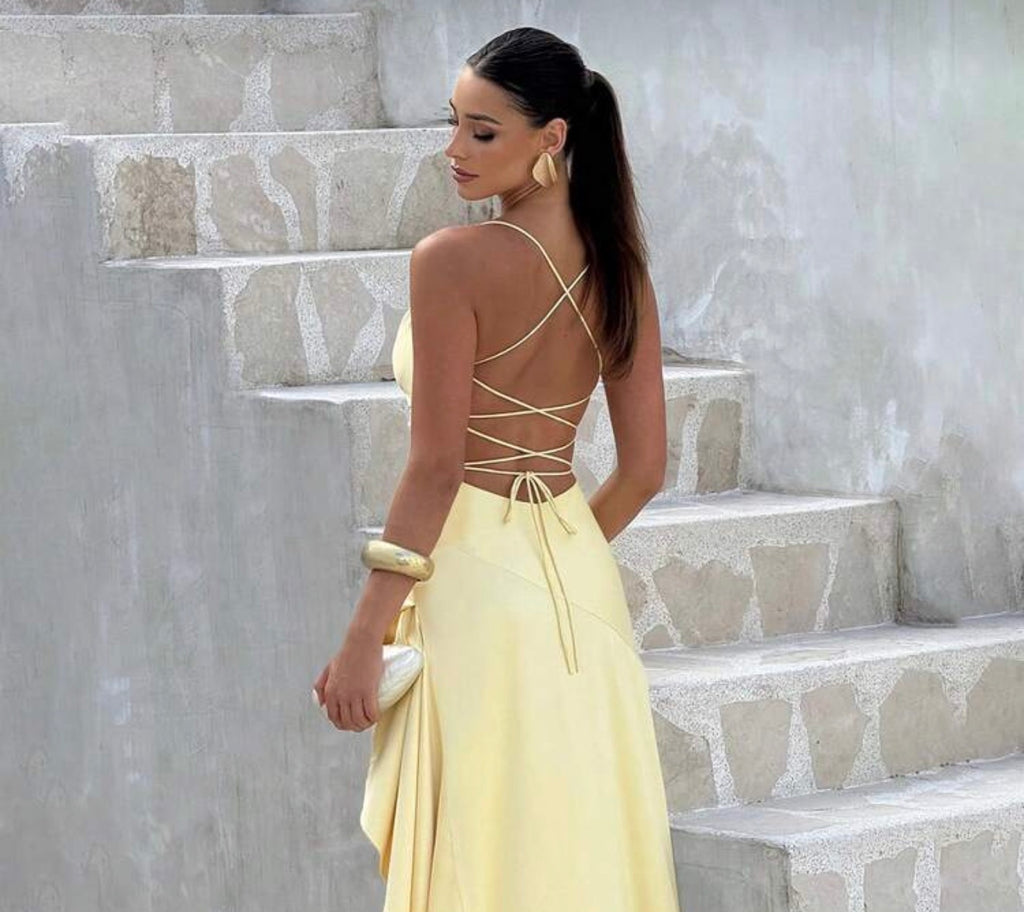 Guinda dress butter