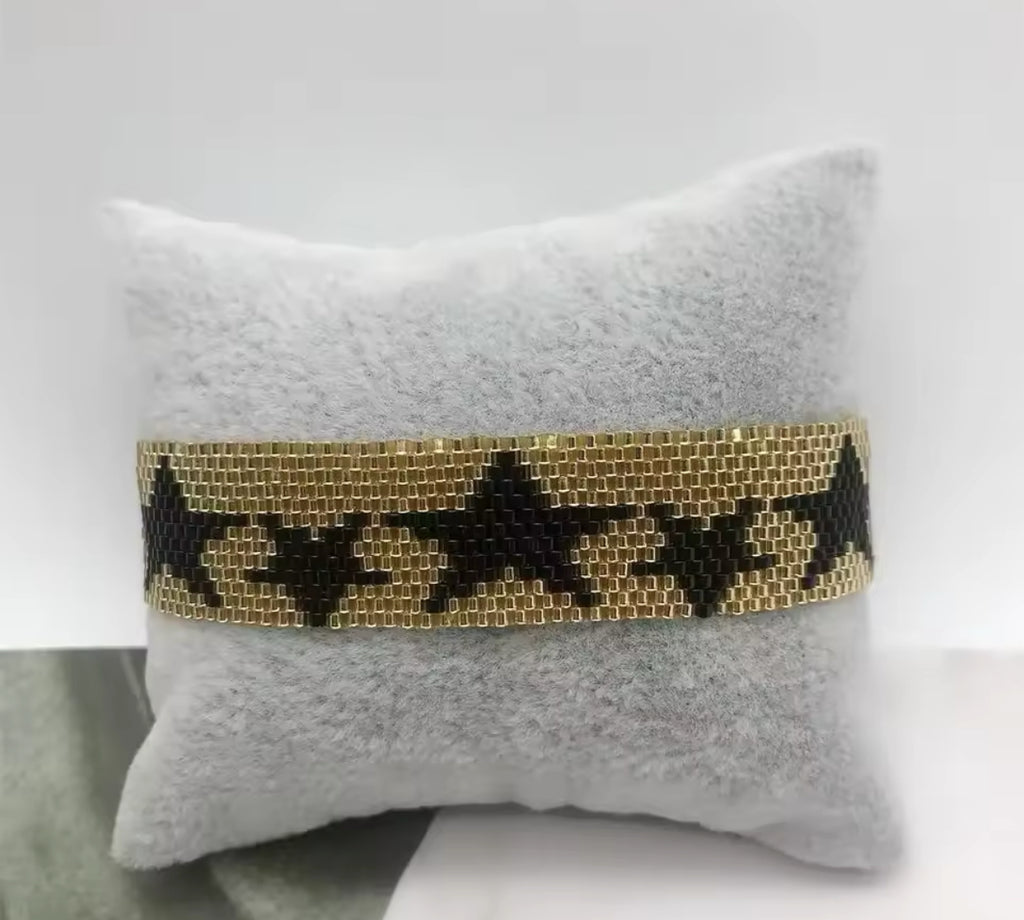 Pulsera star tejida