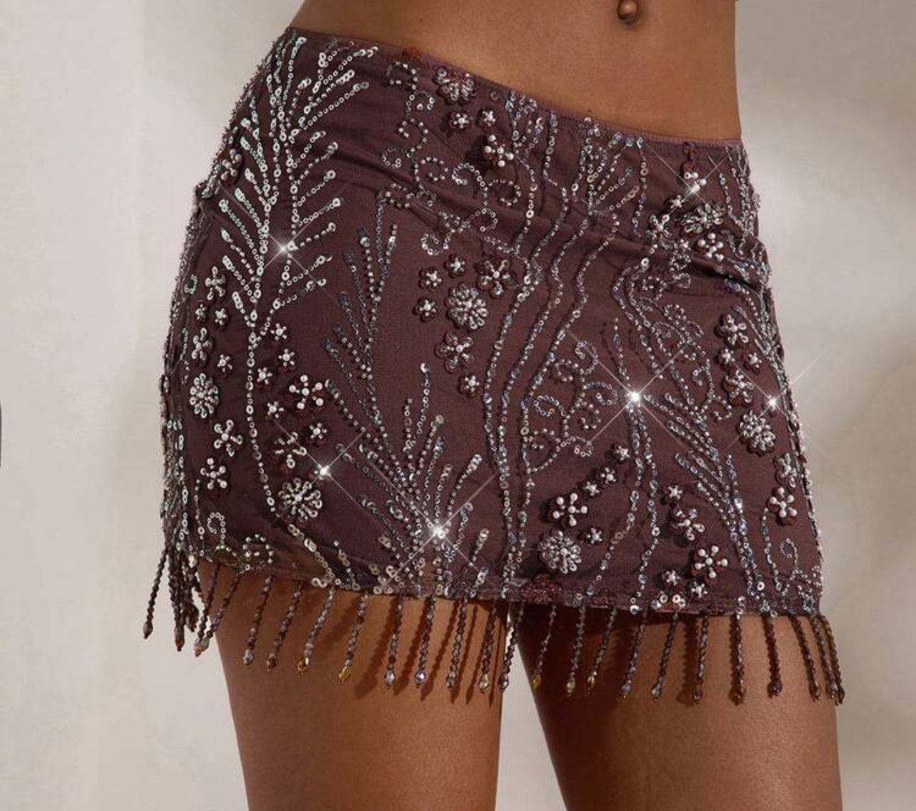 Mini bordada brooklyn