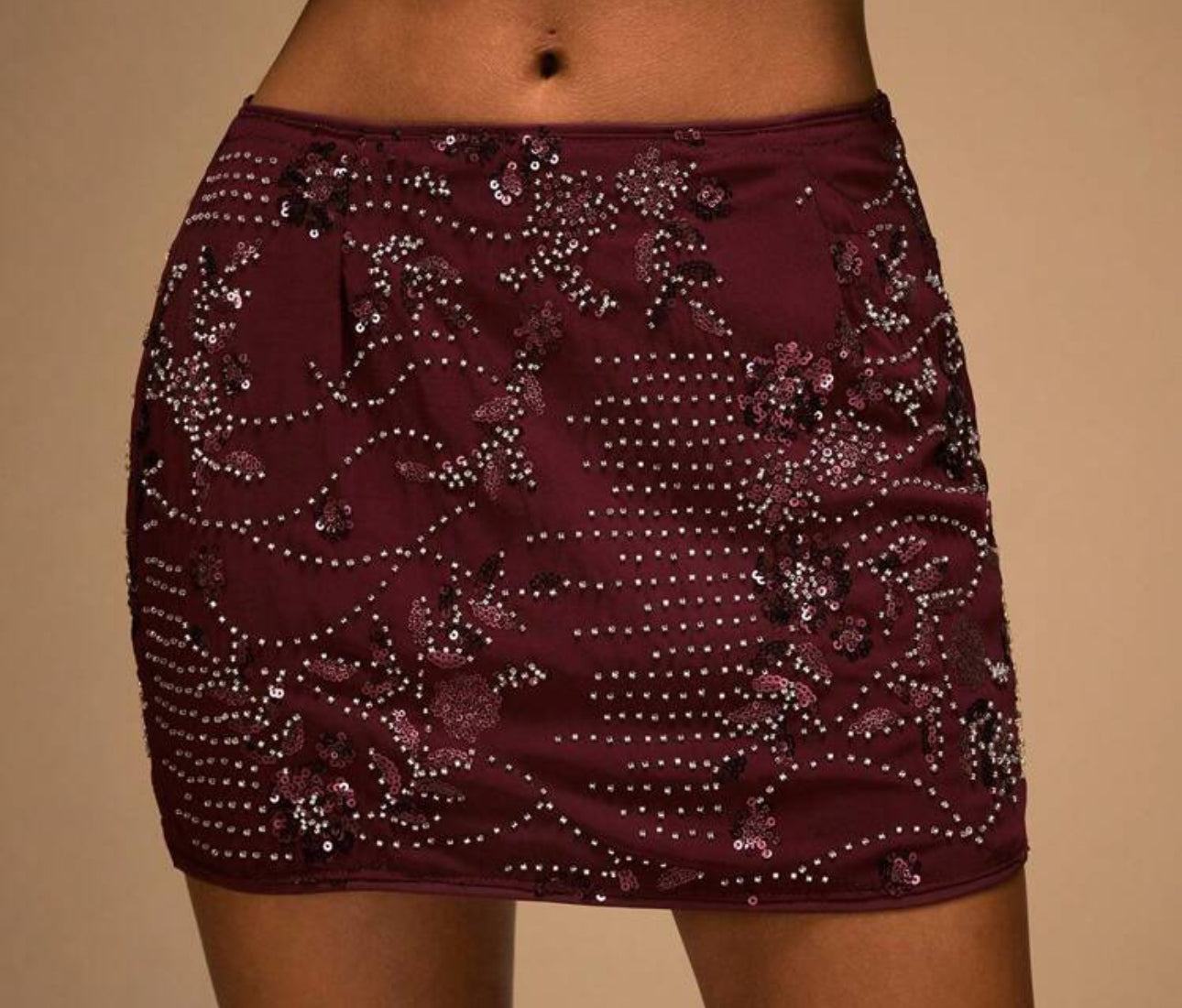 Falda Bahamas bordada