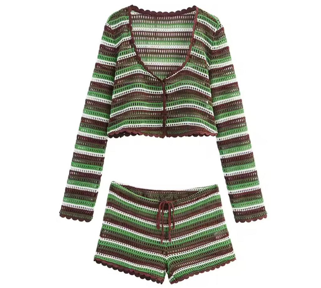 Set tejido Selva