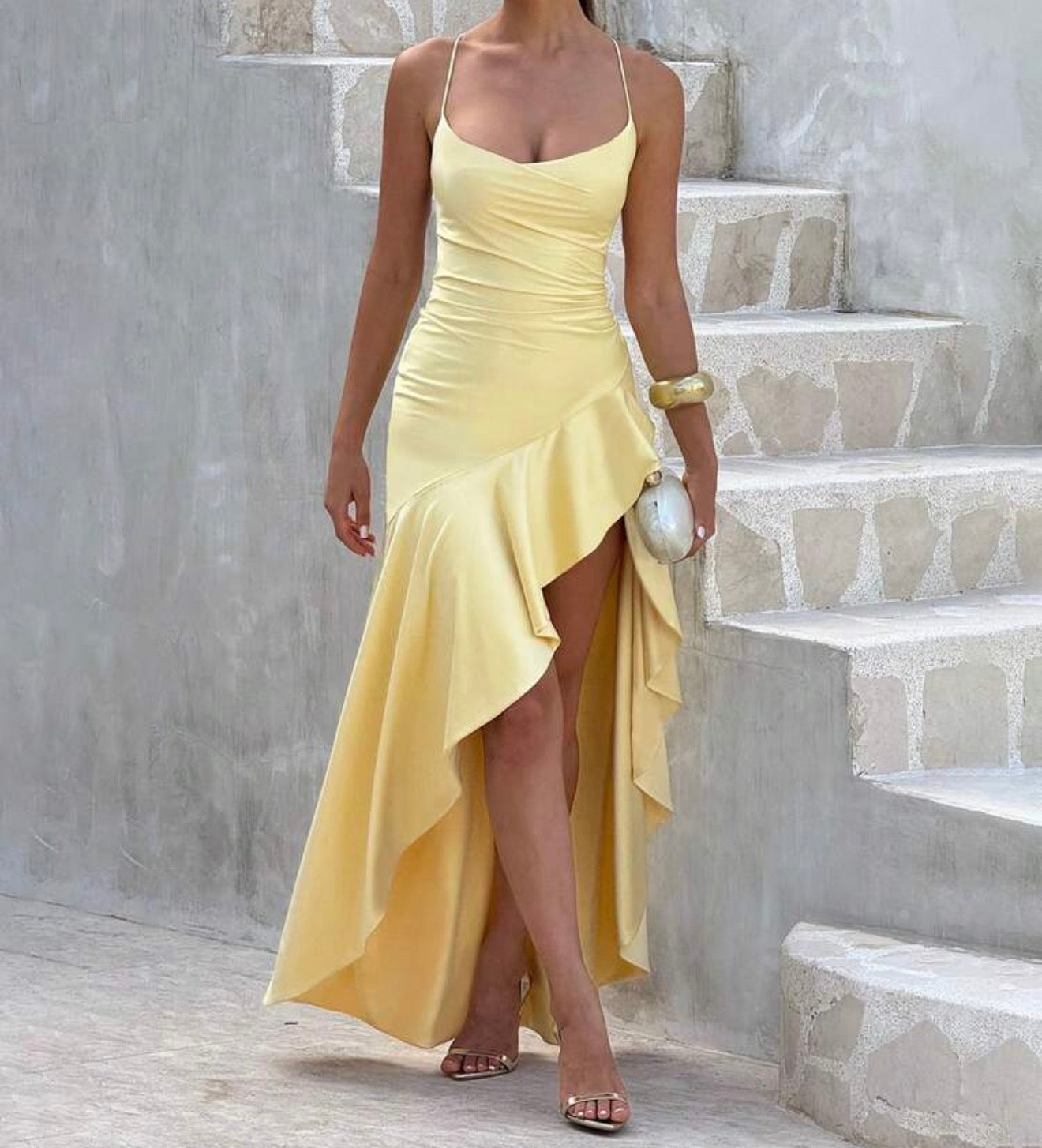 Guinda dress butter