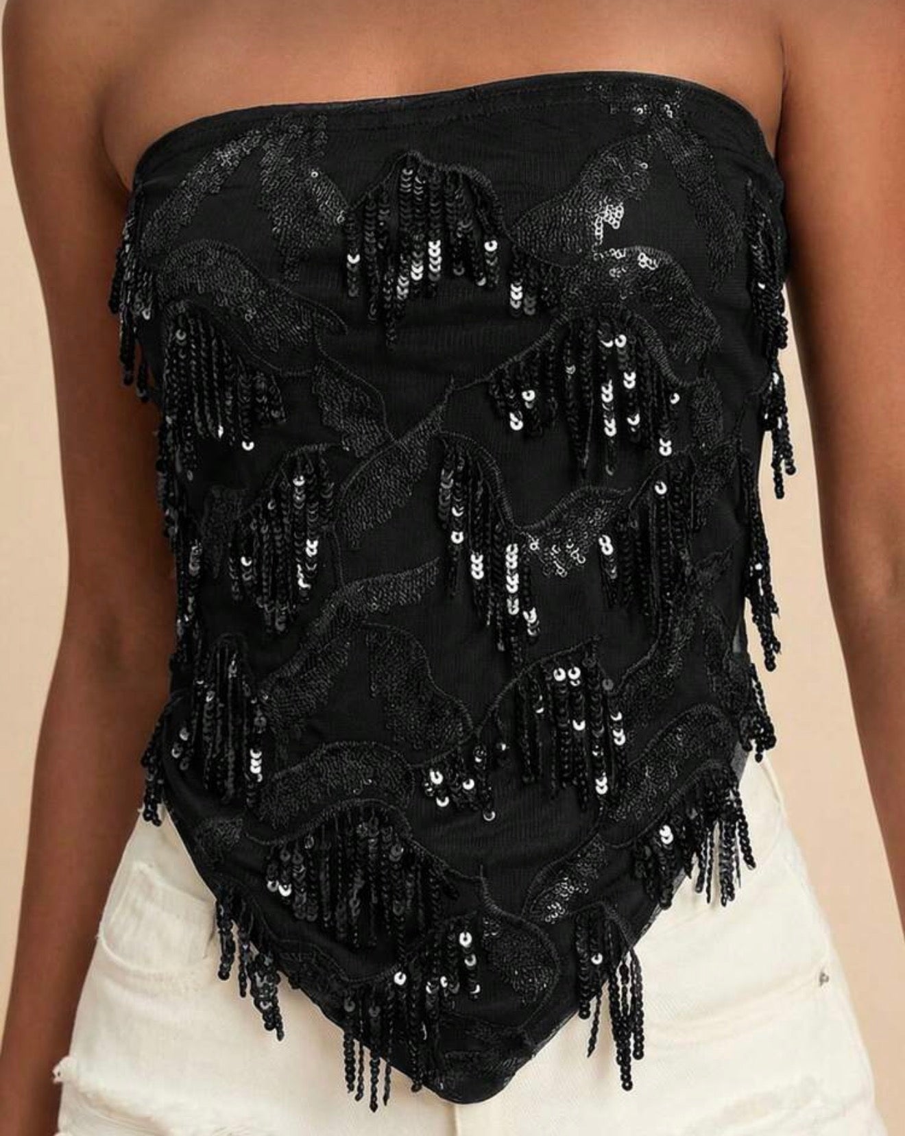 Top strapless ninfa