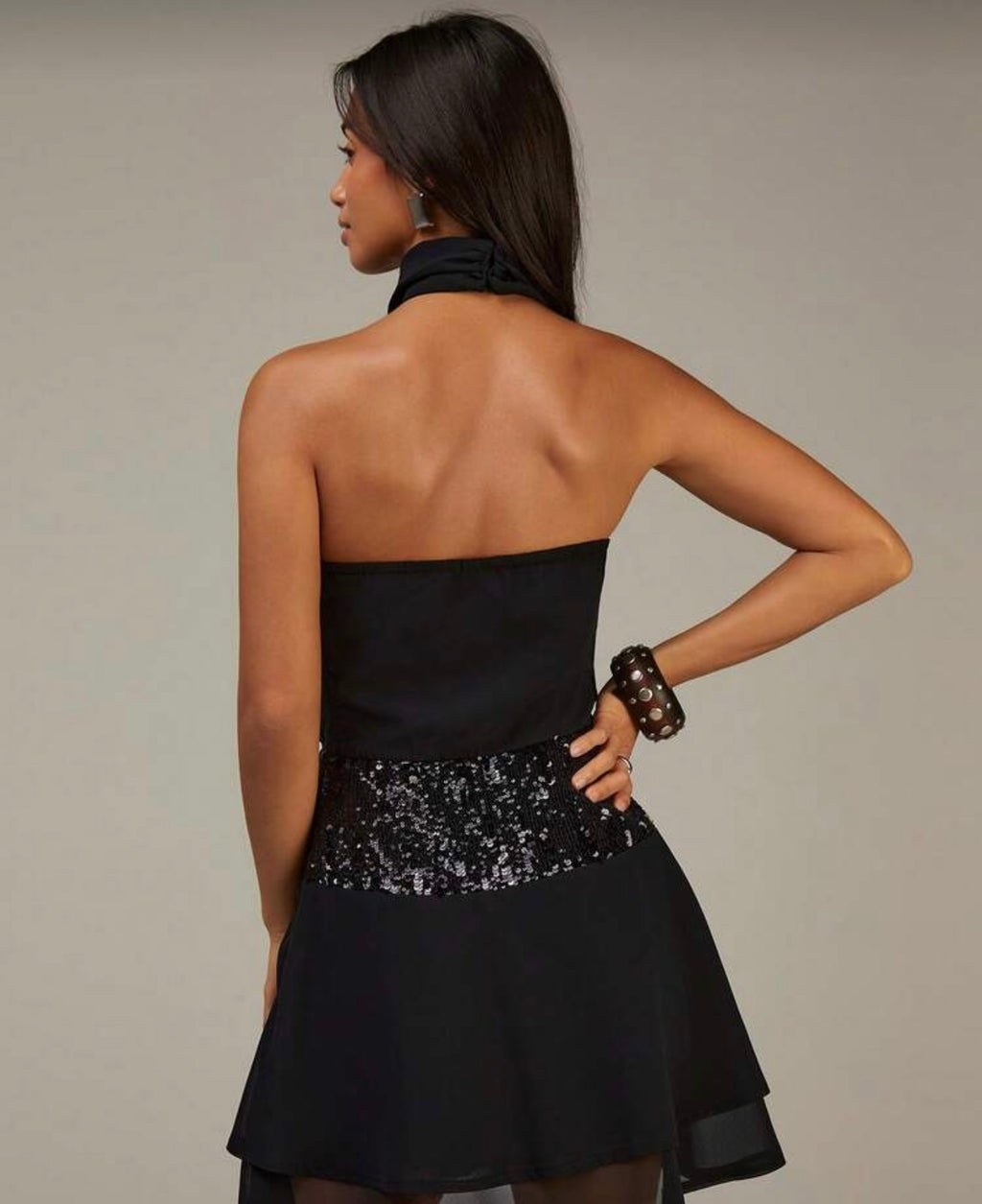 Libra dress negro