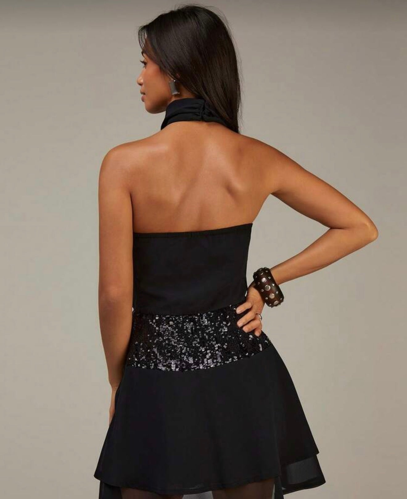 Libra dress negro