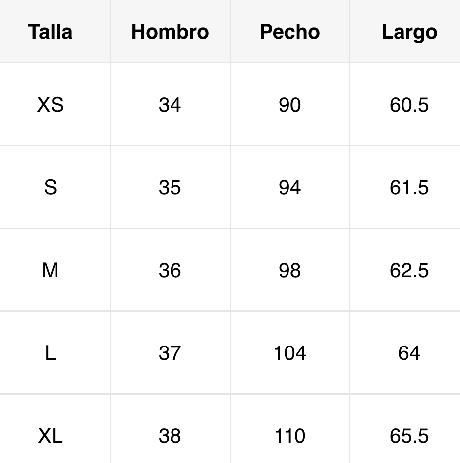 Chaleco Primavera denim