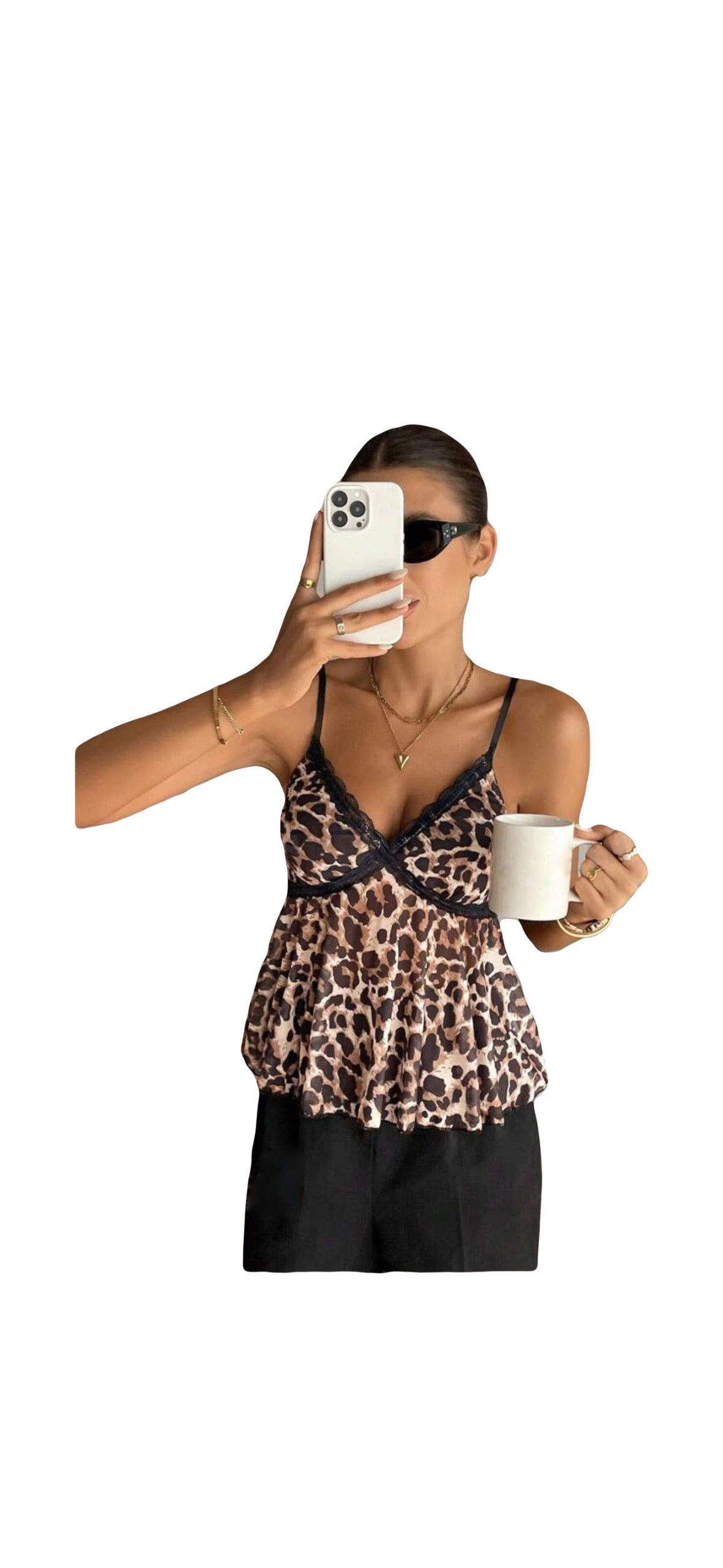 Blusa Leopardada