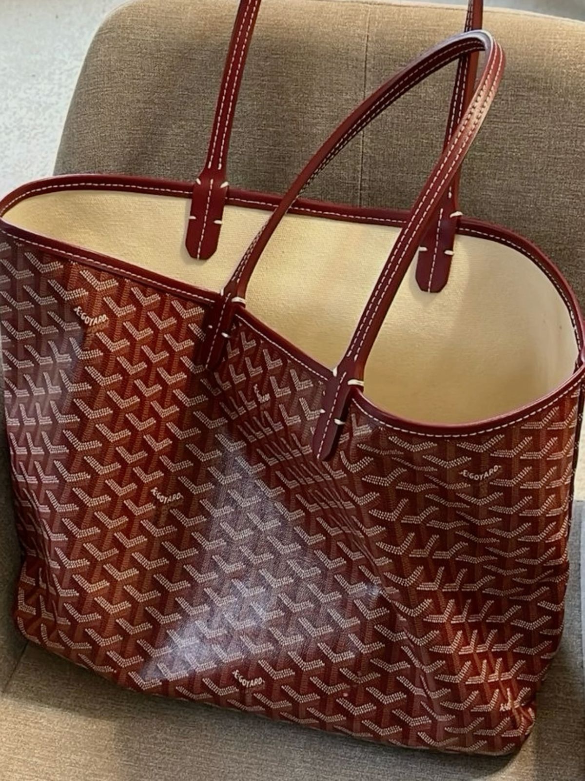 OCTAVIA BAG (dupe goyard)
